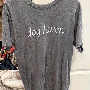 Alternative Apparel Charcoal Dog Lover Tee